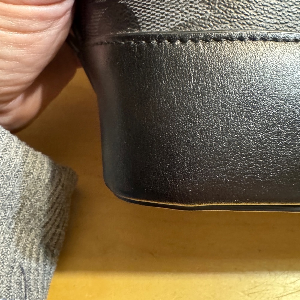 COACH | Black Signature Canvas Sierra Mini Satchel Authentic - Picture 14 of 15